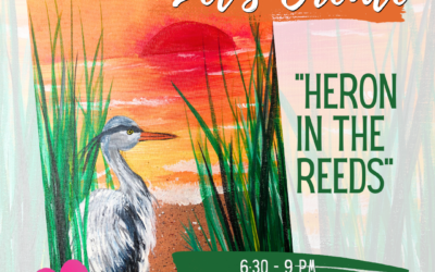 Let’s Create “Heron in the Reeds”